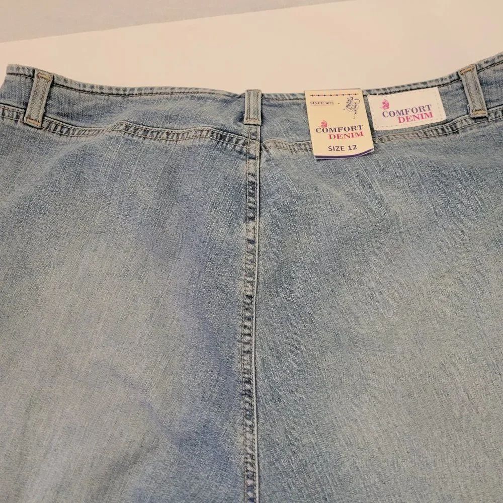 BRAND NEW COMFORT DENIM SHORT - Picture 16 of 16